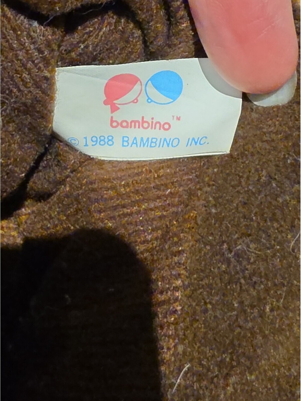 Bambino Mother Goose With Bonnet Plush House Slippers Vintage 1988. - Picture 7 of 11